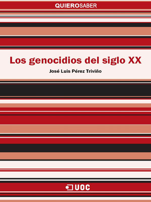 cover image of Los genocidios del siglo XX